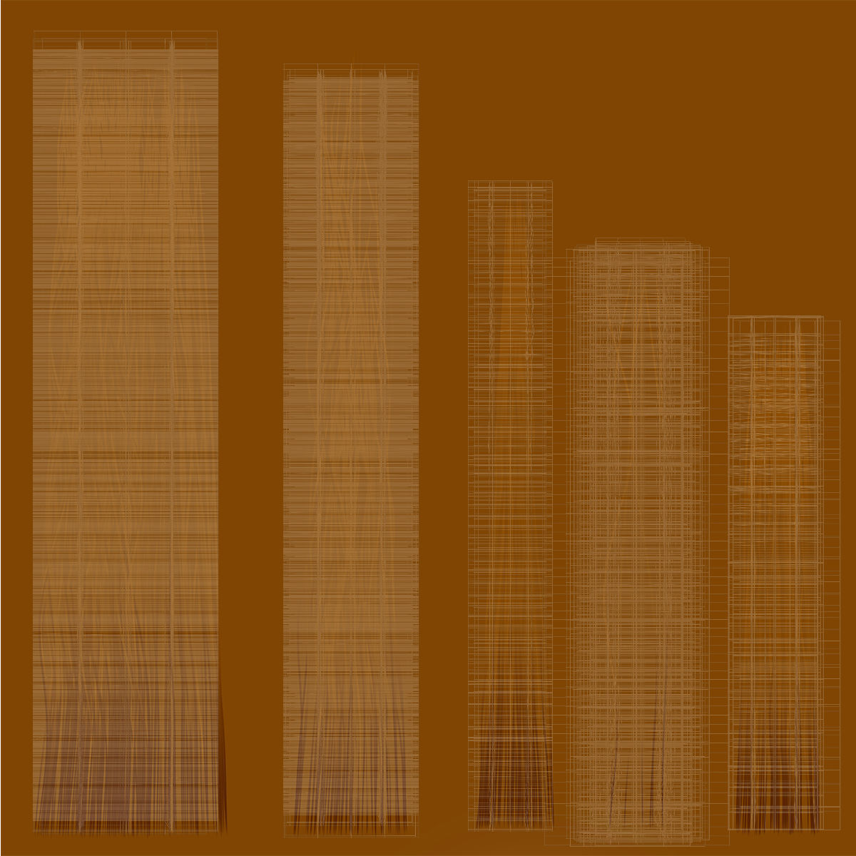 Female Hair - 003 3D model_21