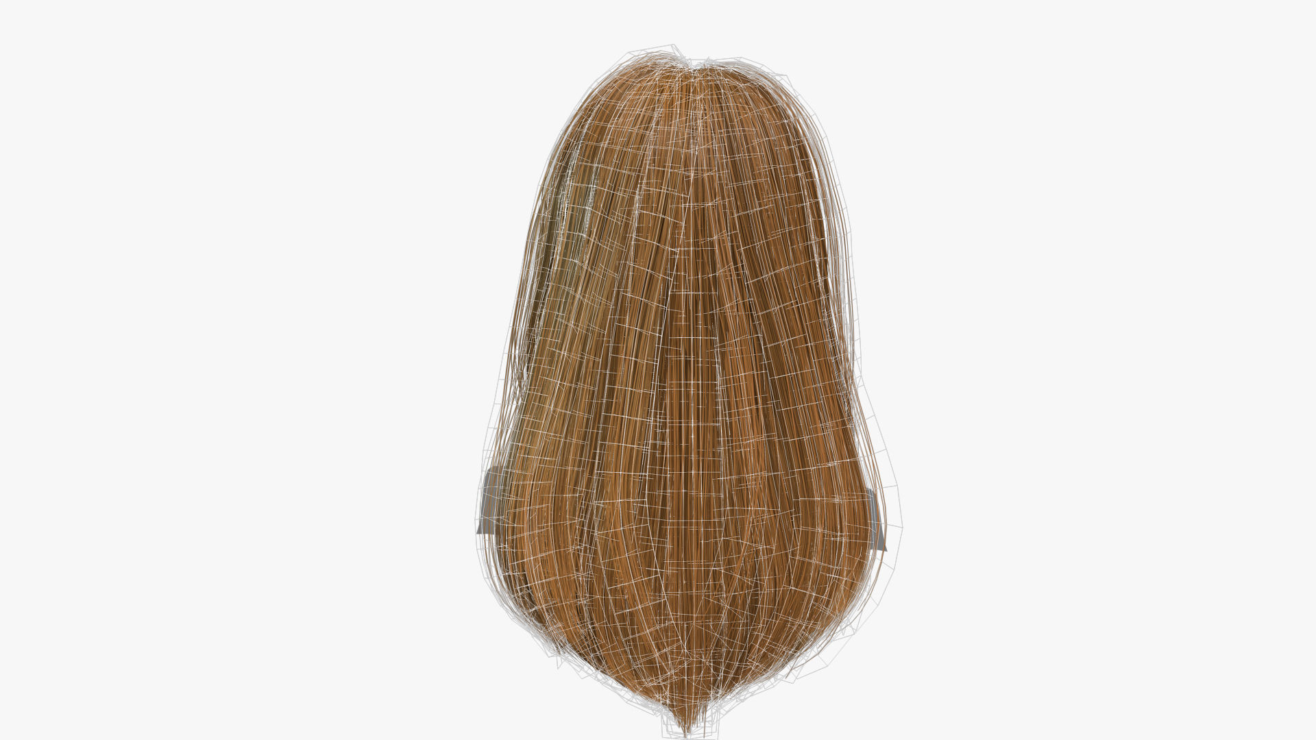 Female Hair - 003 3D model_14