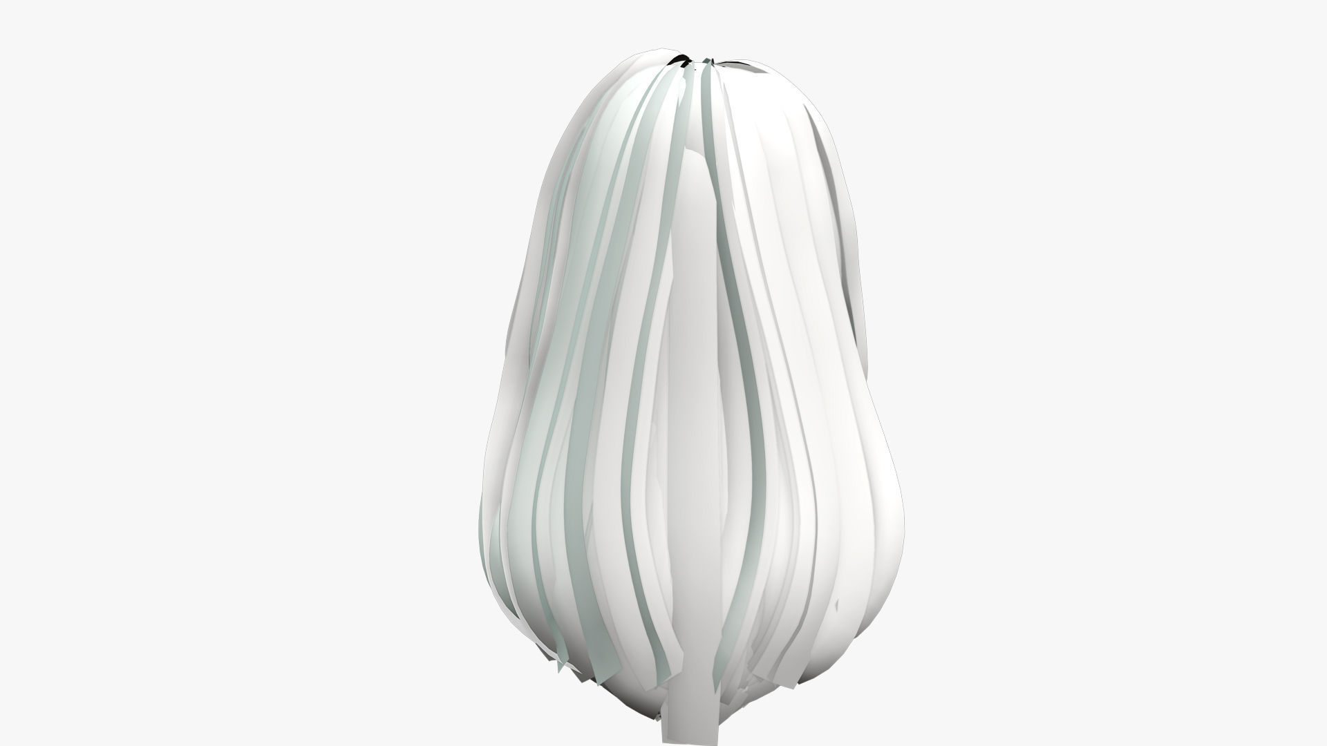 Female Hair - 003 3D model_9