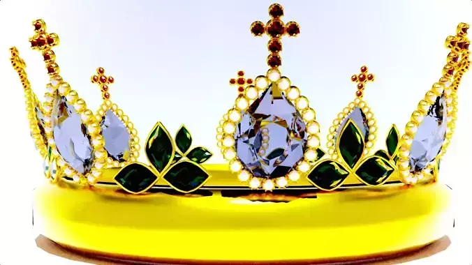 Gold crown