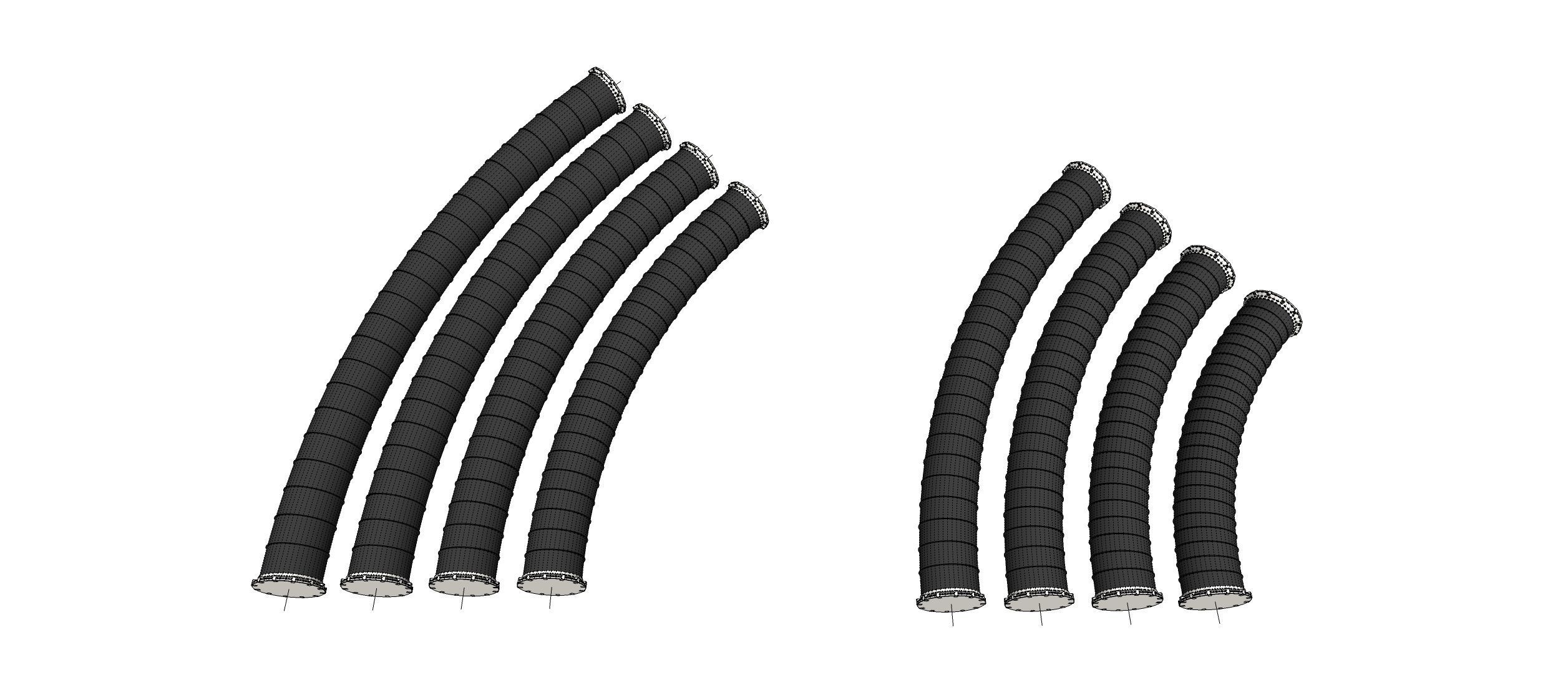 sci fi tube 3D model_38