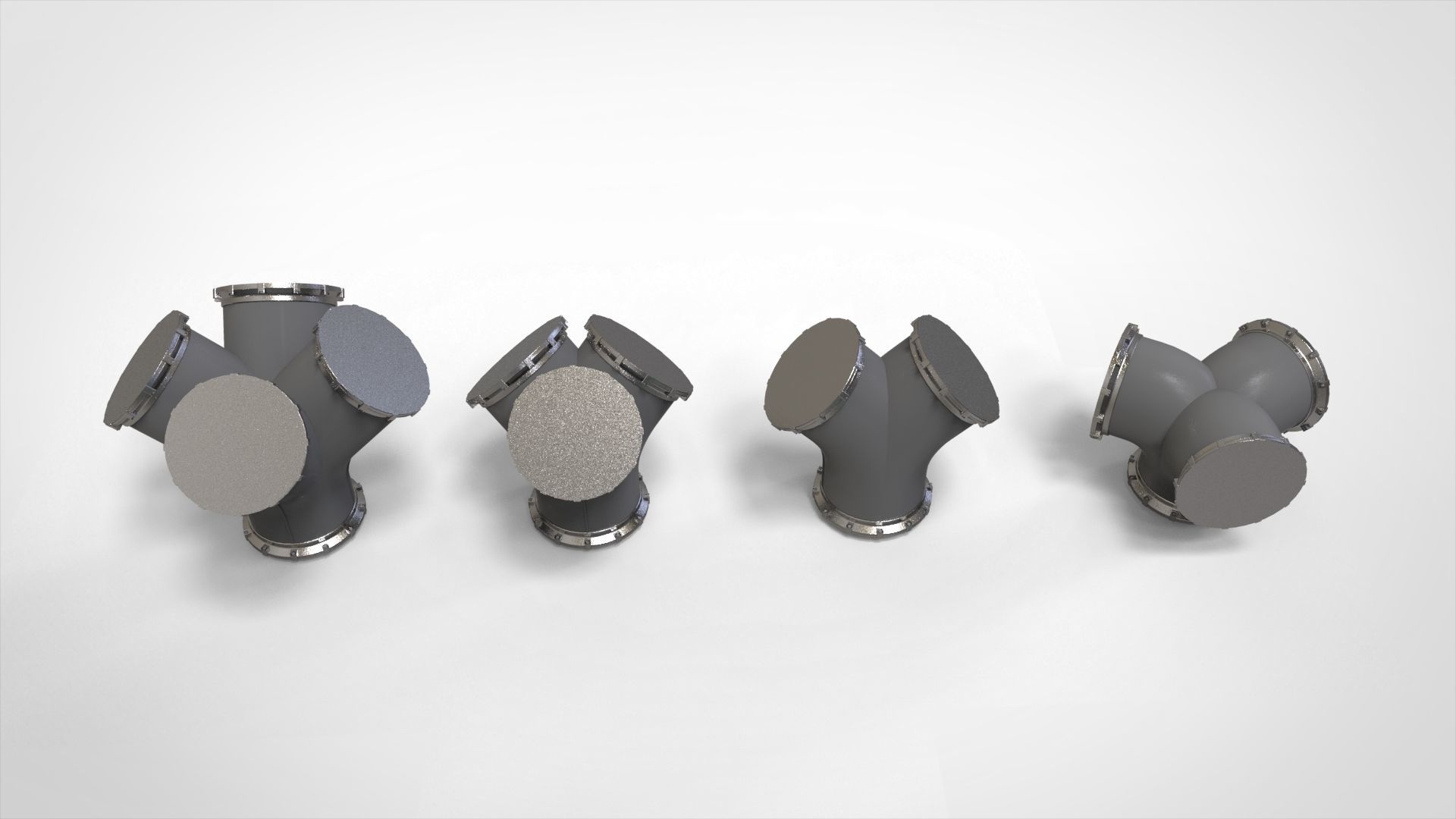 sci fi tube 3D model_21