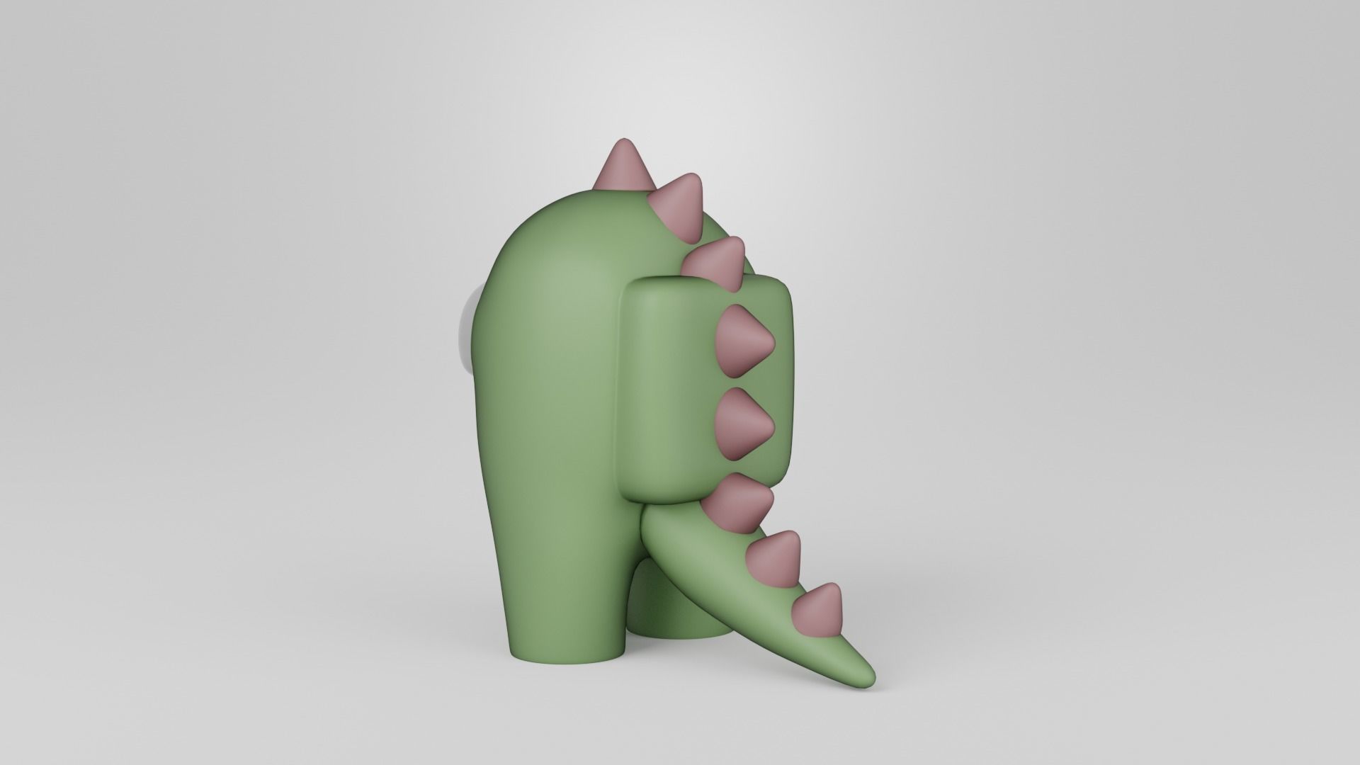 Among Us Dragon 3D print model_6