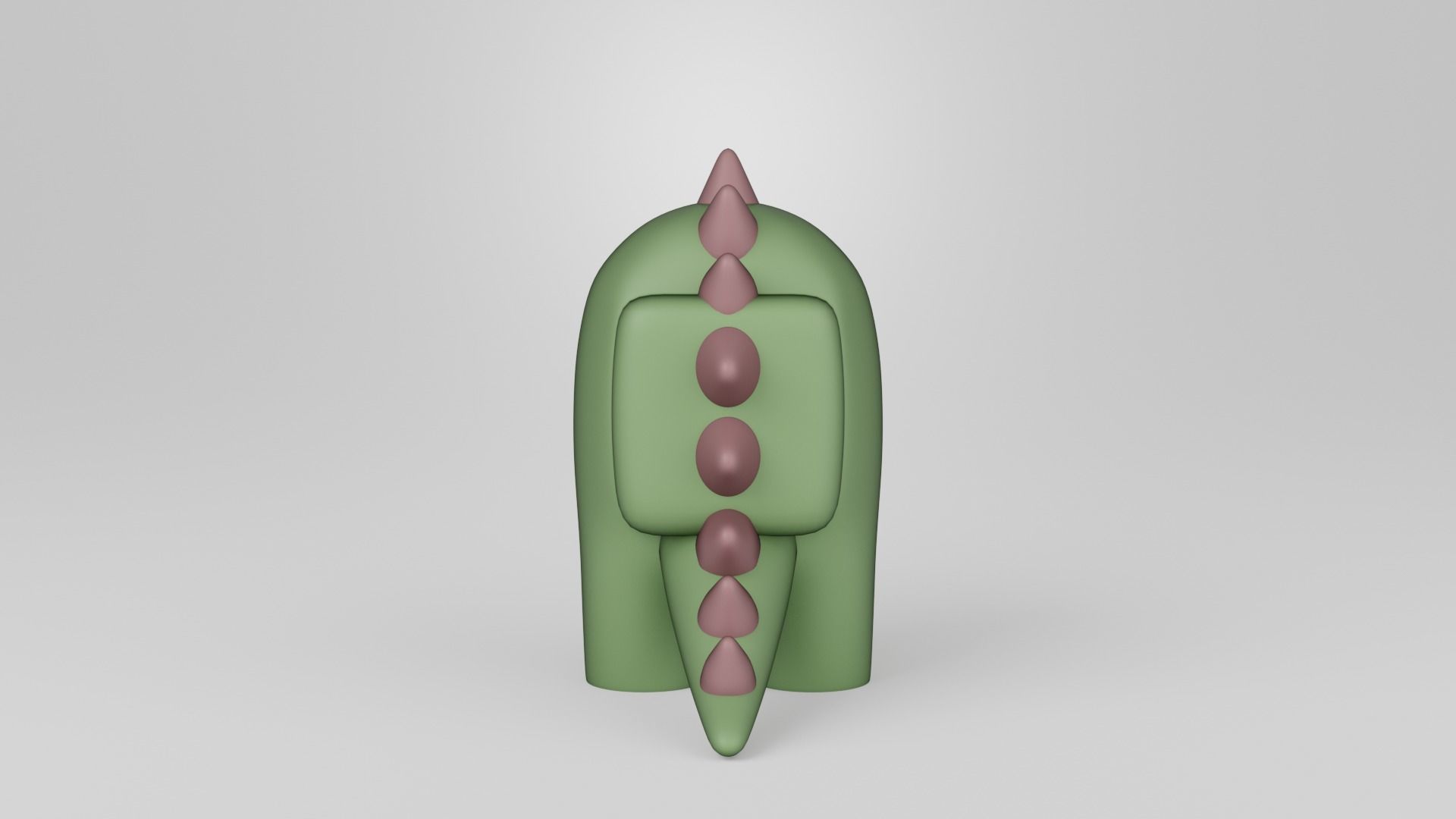 Among Us Dragon 3D print model_4