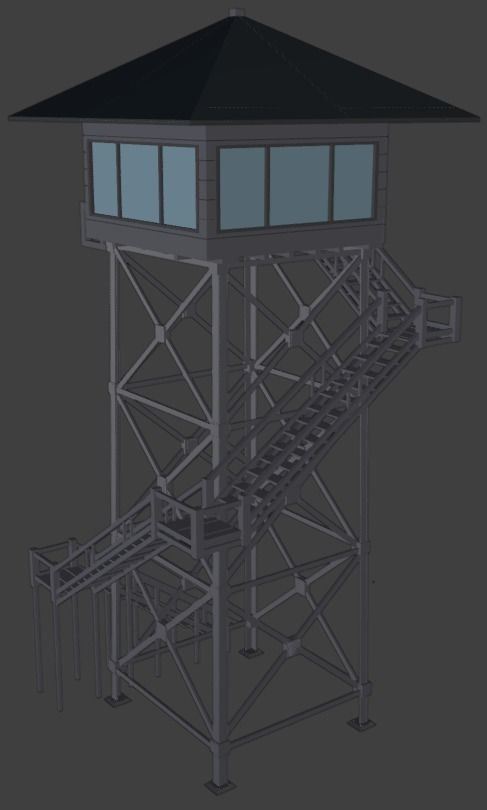 Firewatch Tower 3D model 3D model_12