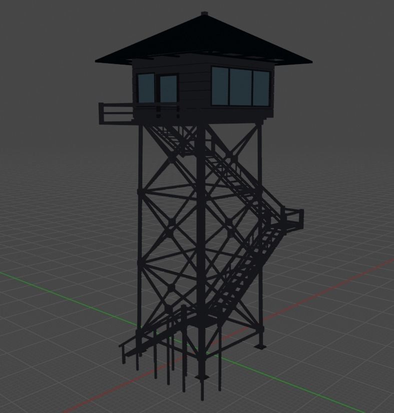 Firewatch Tower 3D model 3D model_6