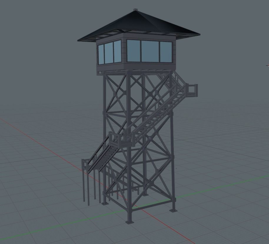 Firewatch Tower 3D model 3D model_7