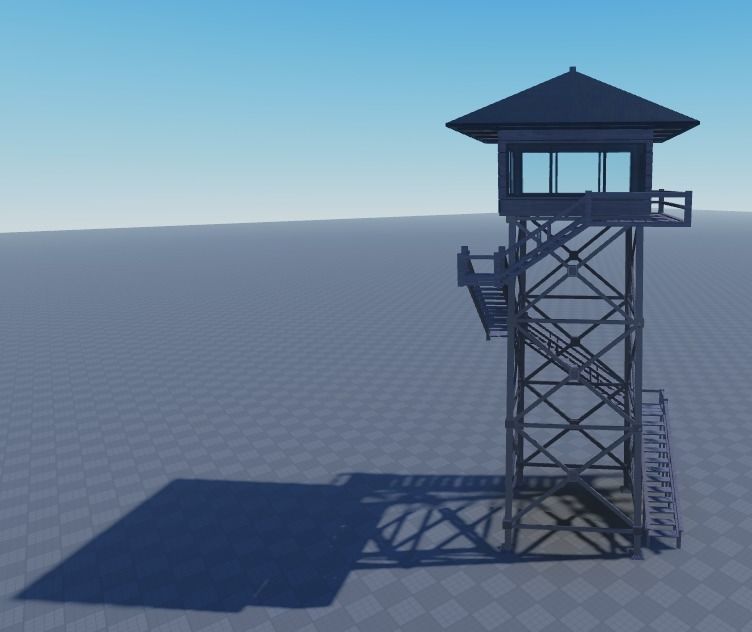 Firewatch Tower 3D model 3D model_11