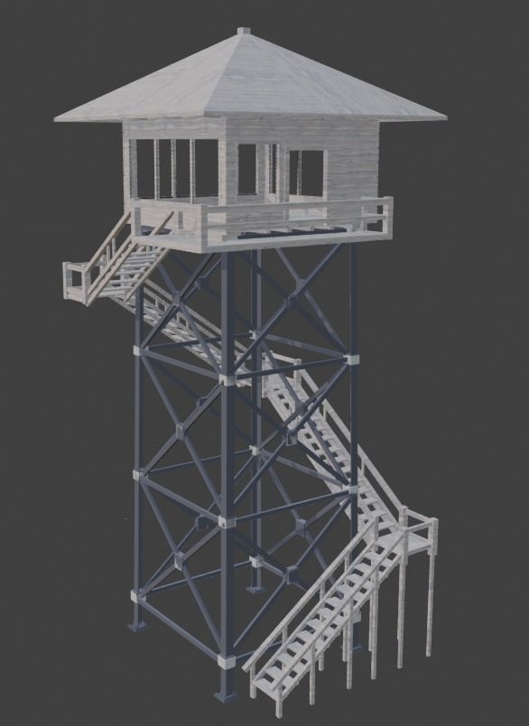 Firewatch Tower 3D model 3D model_15
