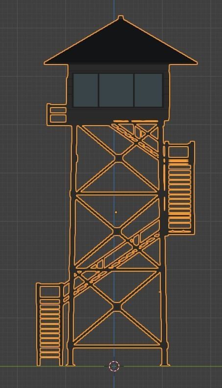 Firewatch Tower 3D model 3D model_21