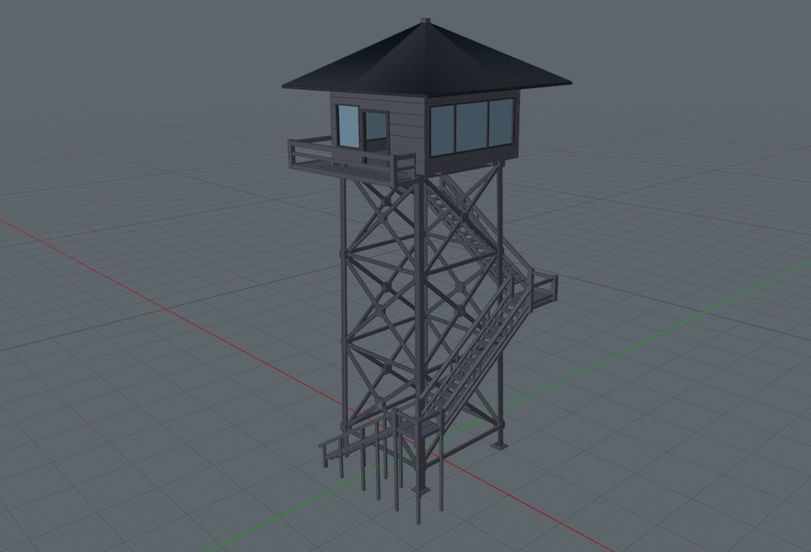 Firewatch Tower 3D model 3D model_5