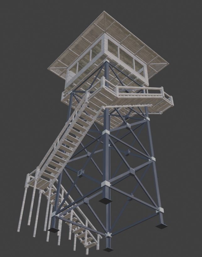 Firewatch Tower 3D model 3D model_16
