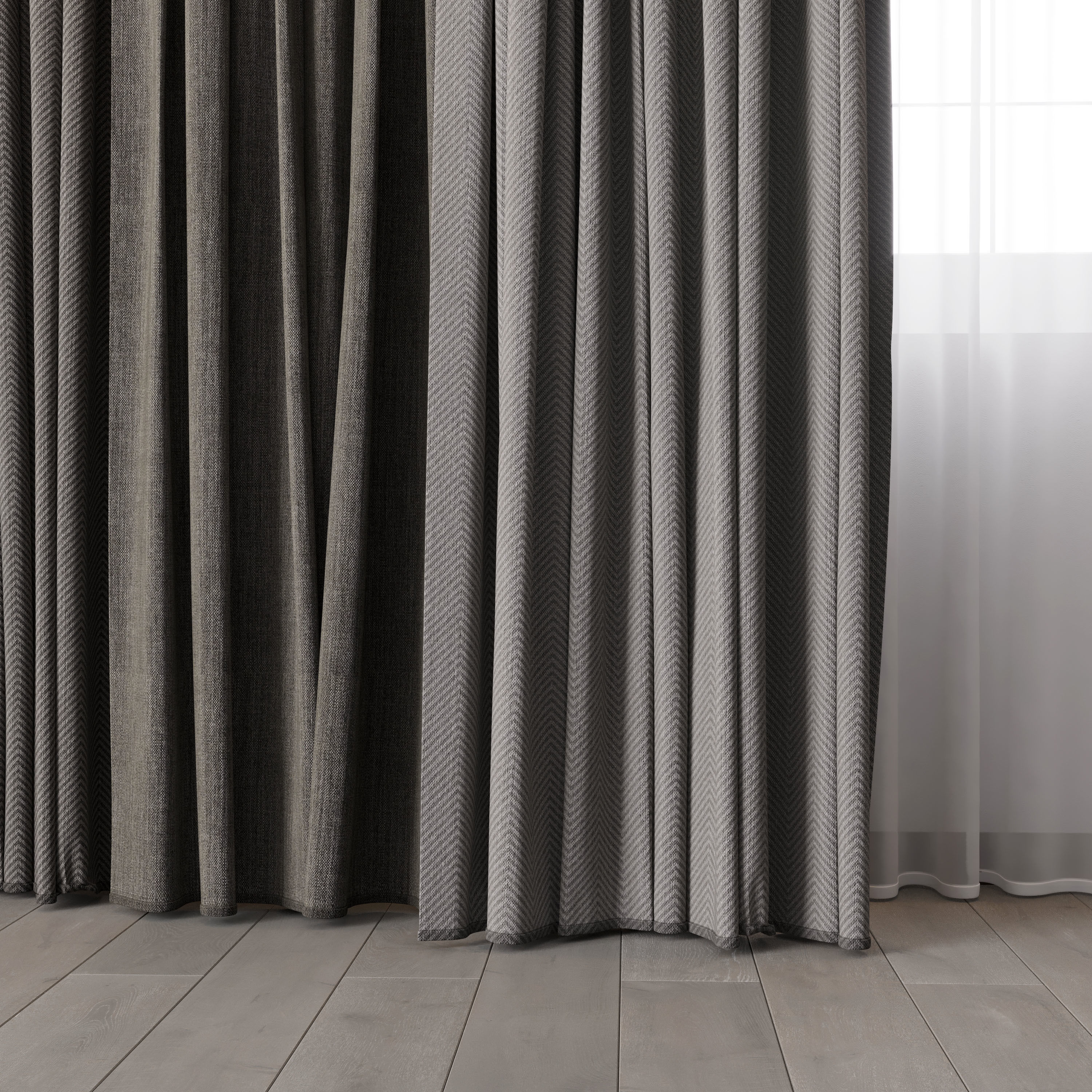 Hadi Curtains 38 3D model_2