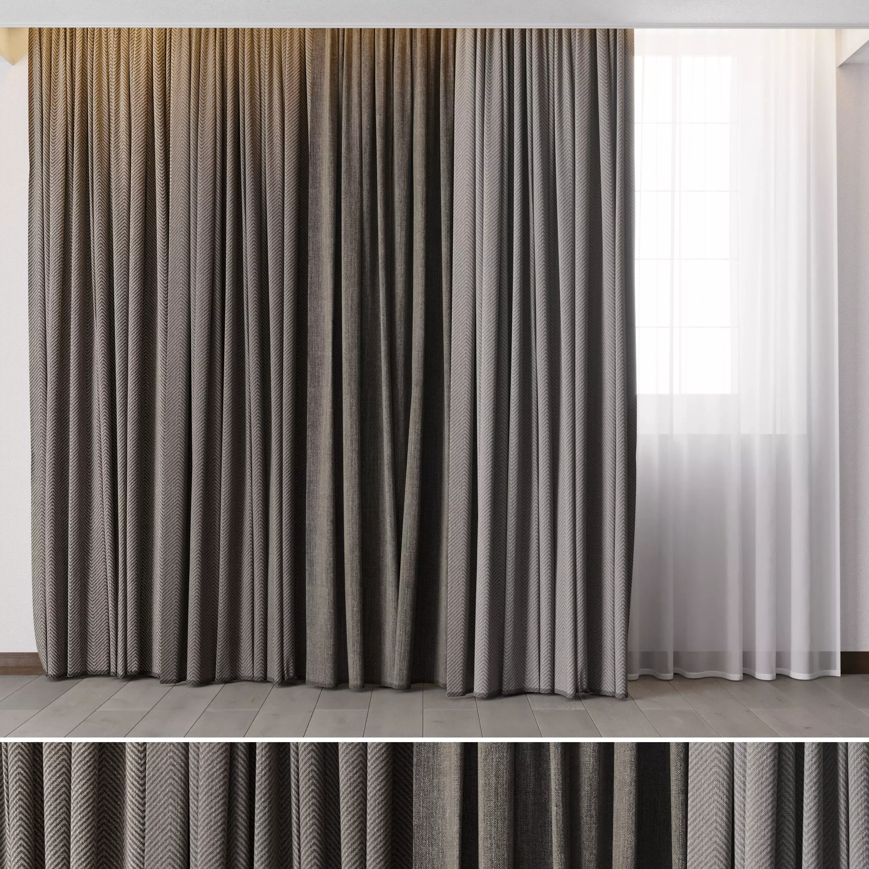 Hadi Curtains 38 3D model_0