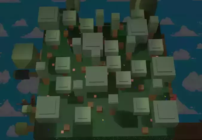 not a large cubic planet