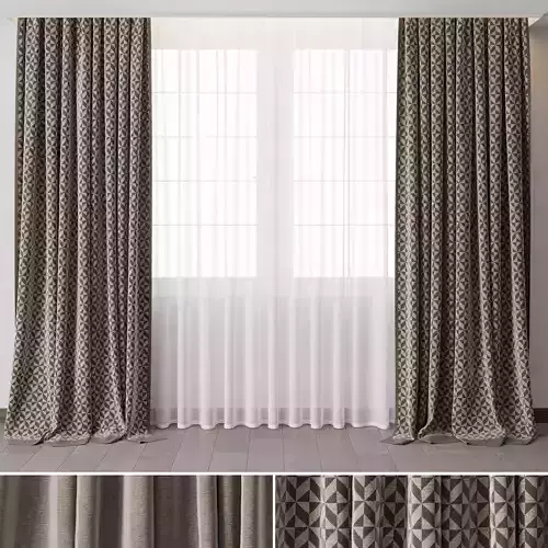 Hadi curtains 36 3D model