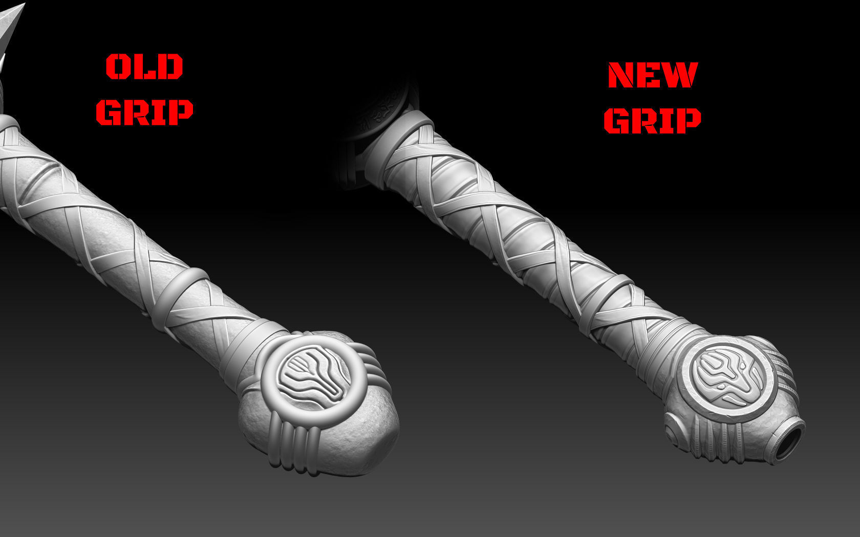 DOOM Eternal Crucible V2 3D print model_8