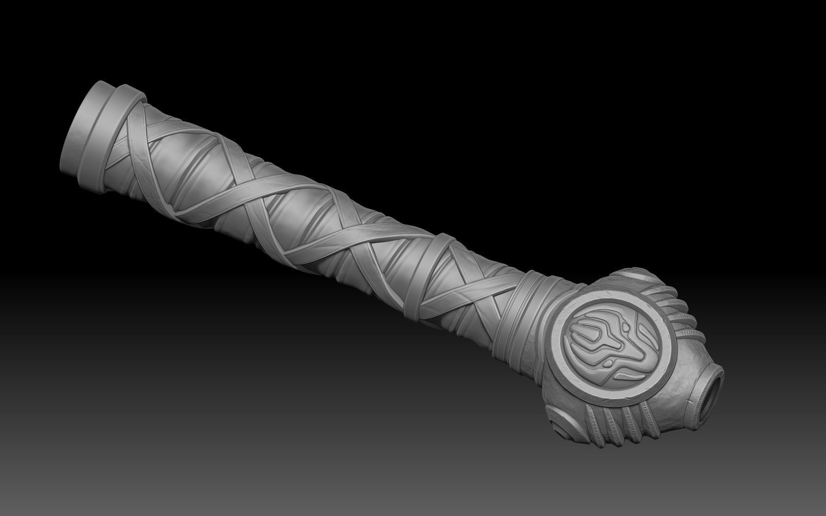 DOOM Eternal Crucible V2 3D print model_13