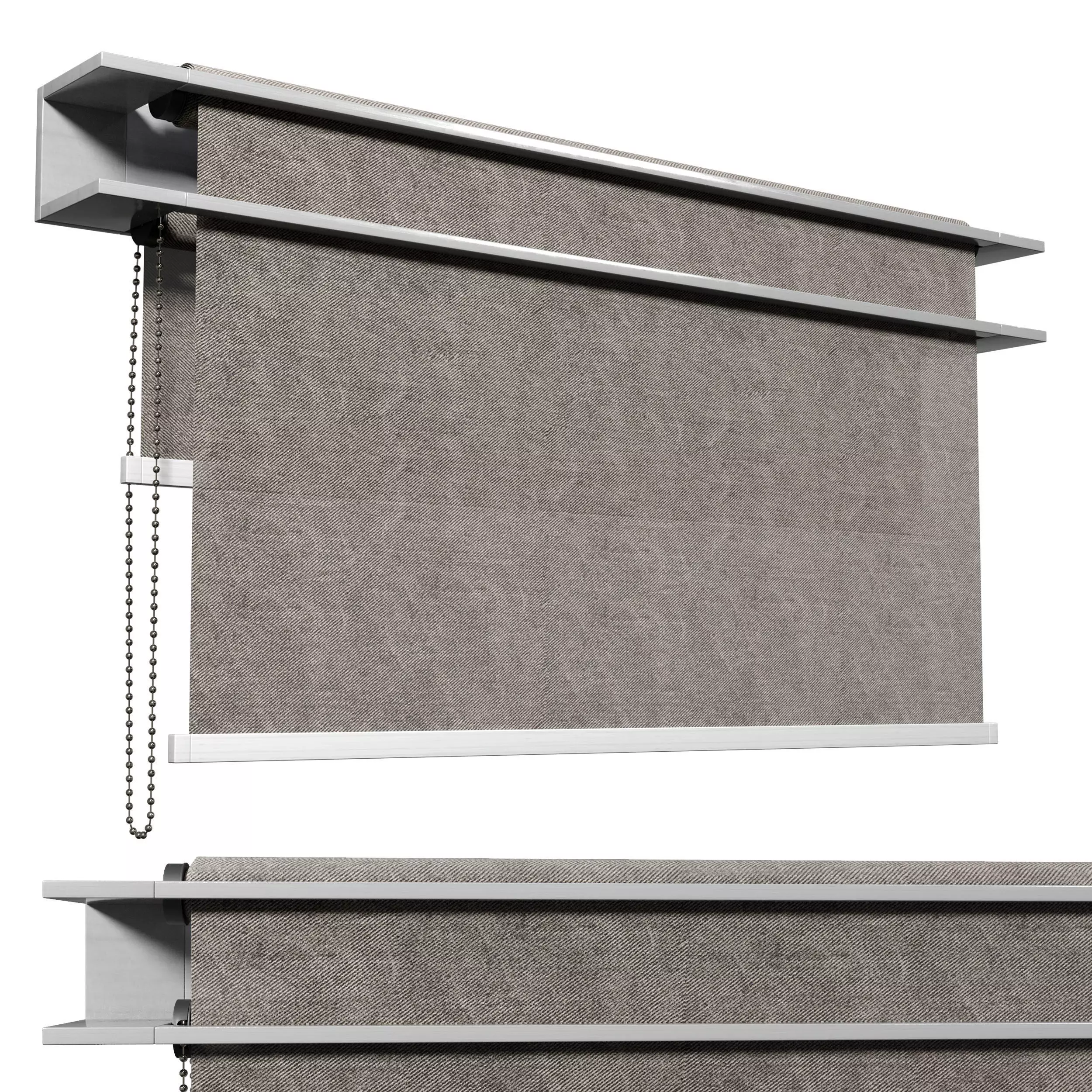 mycore gs roller blinds bordering - border double 3D model_0