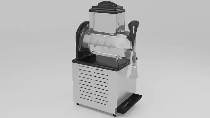 frozen machine 3D model
