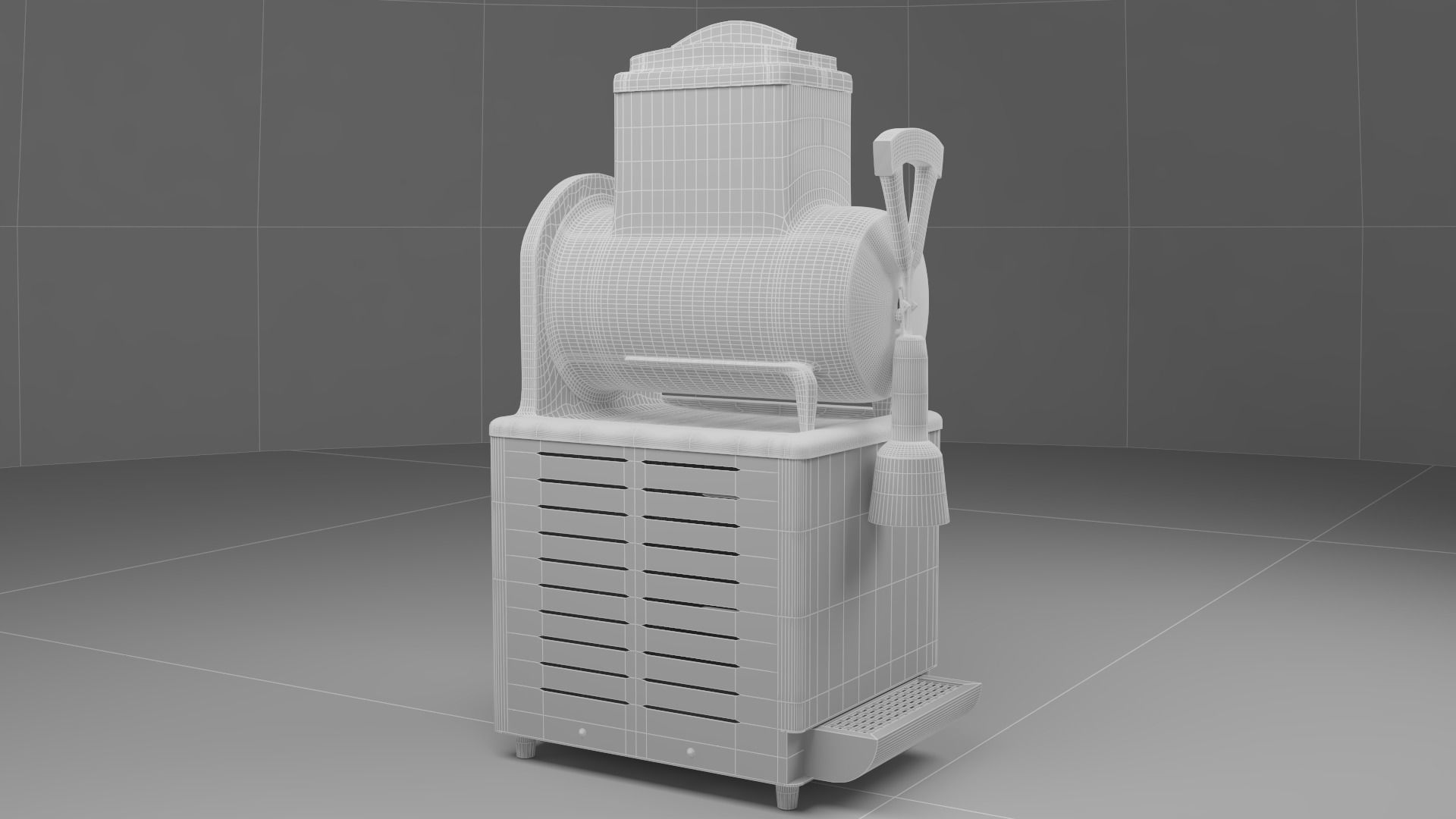 frozen machine 3D model_4