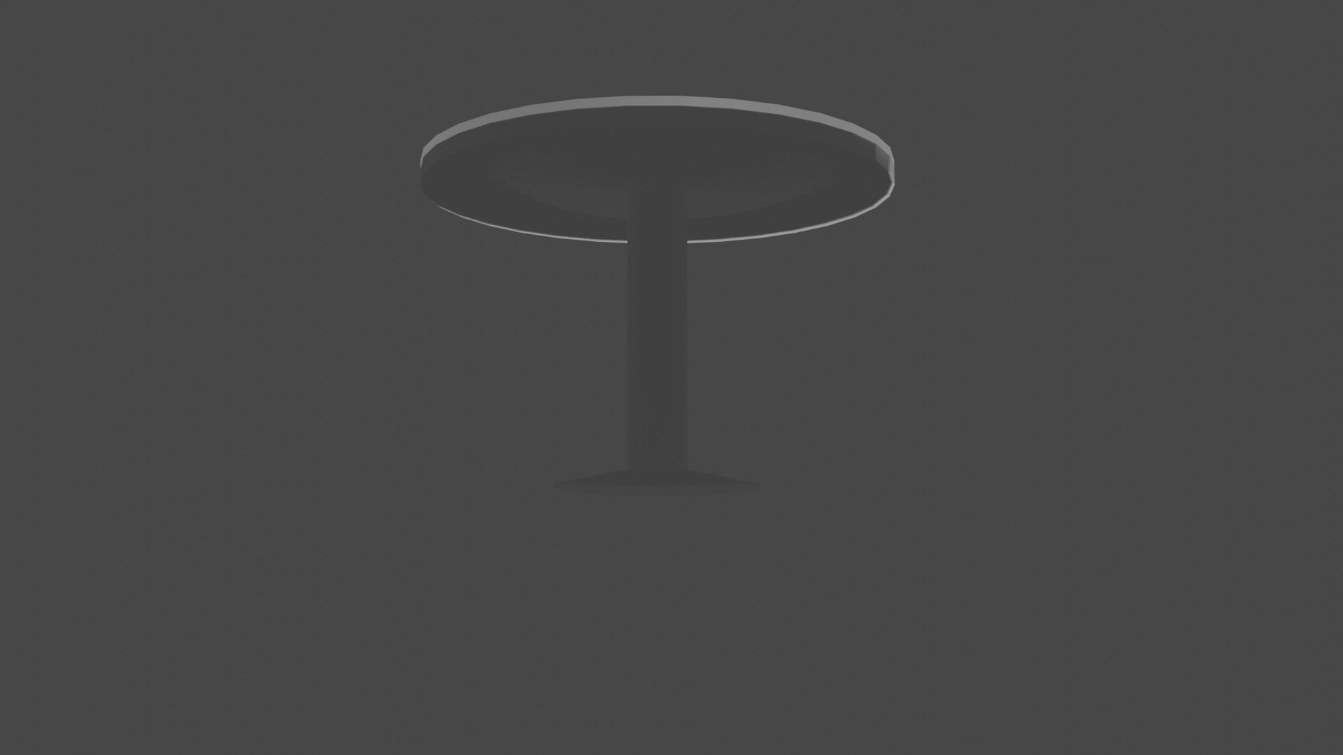 Table round Free 3D model_3