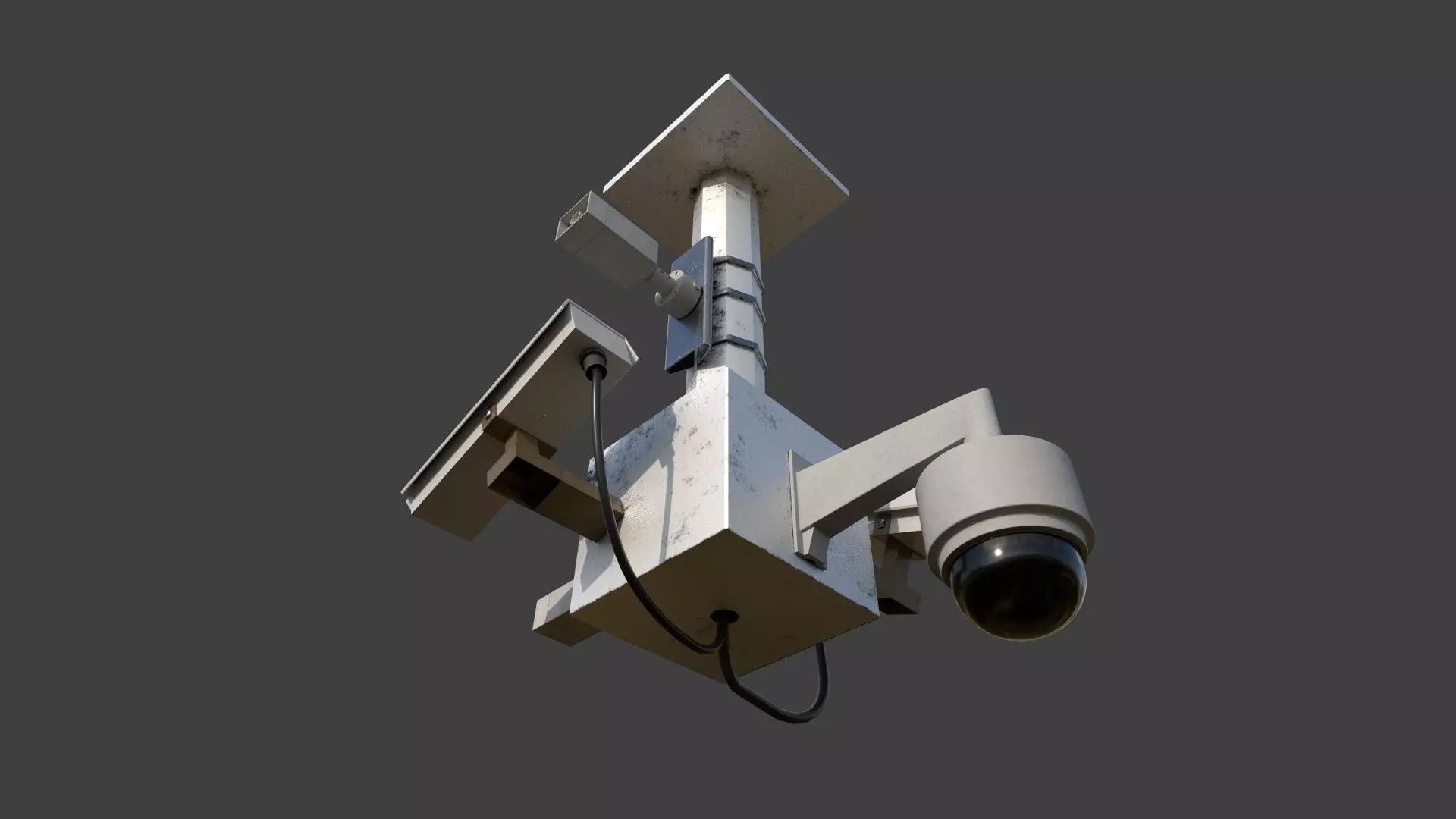 Security Camera Free 3D model_0