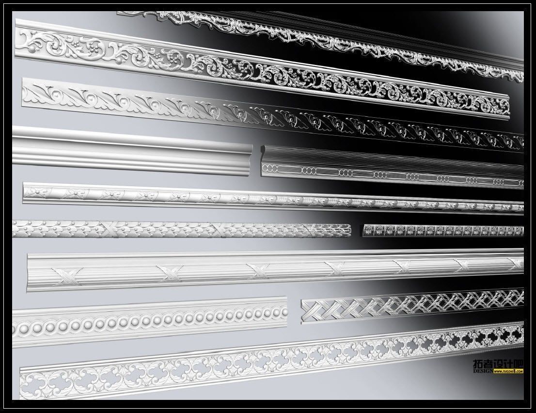  ceiling panels 3D model_1