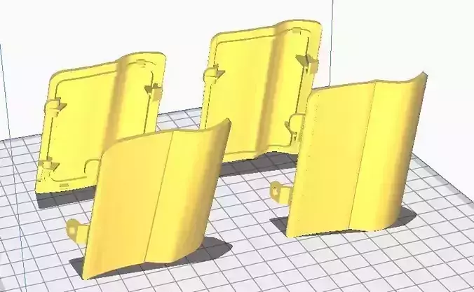 Mercedes-Benz Side Molding Cap Tested and Ready to 3D Print