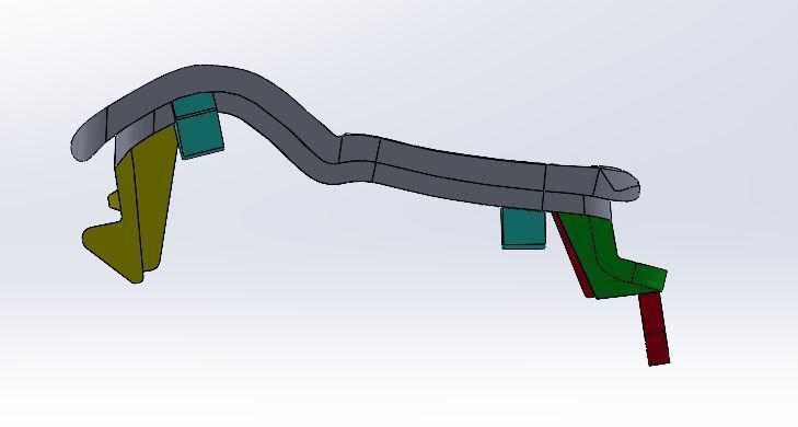 Mercedes-Benz Side Molding Cap Tested and Ready to 3D Print 3D print model_2