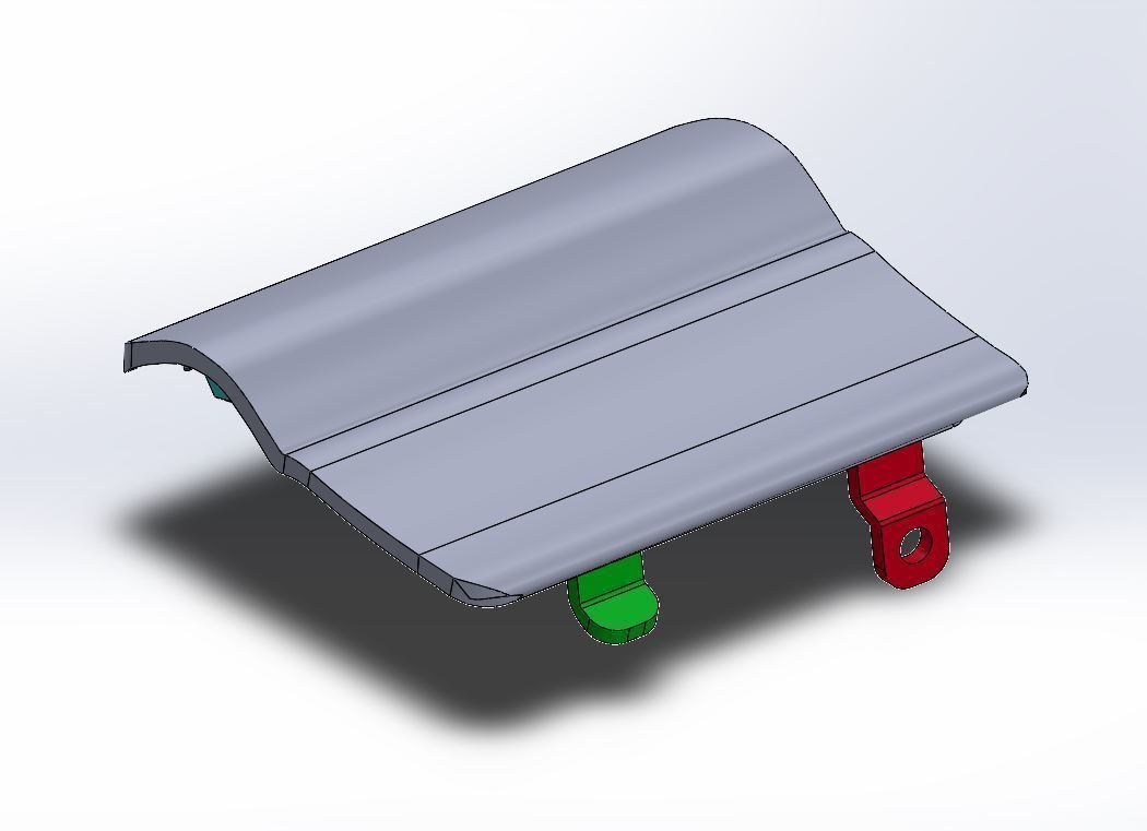 Mercedes-Benz Side Molding Cap Tested and Ready to 3D Print 3D print model_3