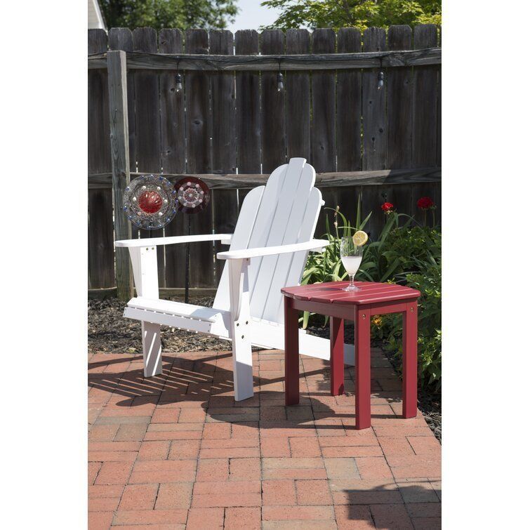 Selkirk Wood Side End Table 3D model_9