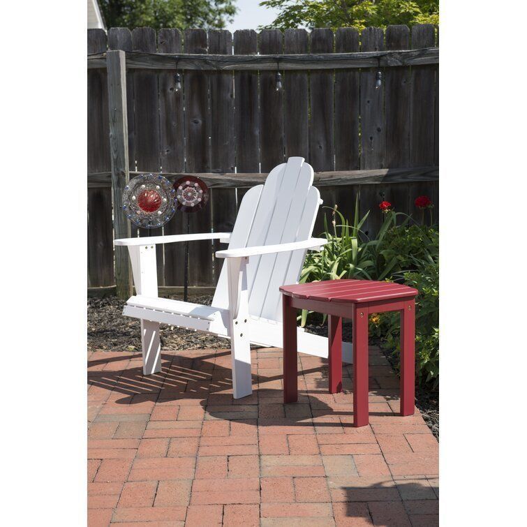 Selkirk Wood Side End Table 3D model_6