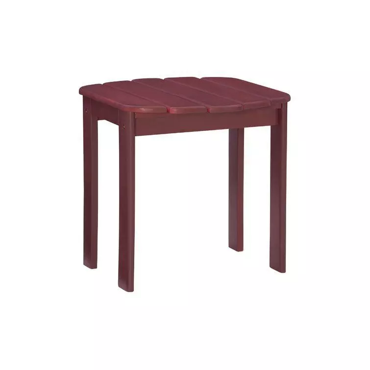 Selkirk Wood Side End Table 3D model_0