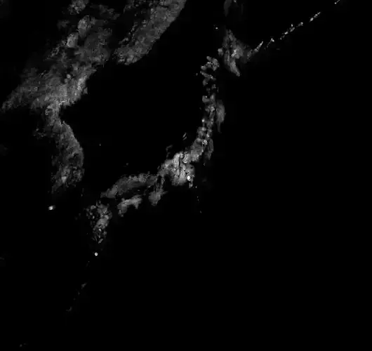 Japan High resolution 46k thickness map