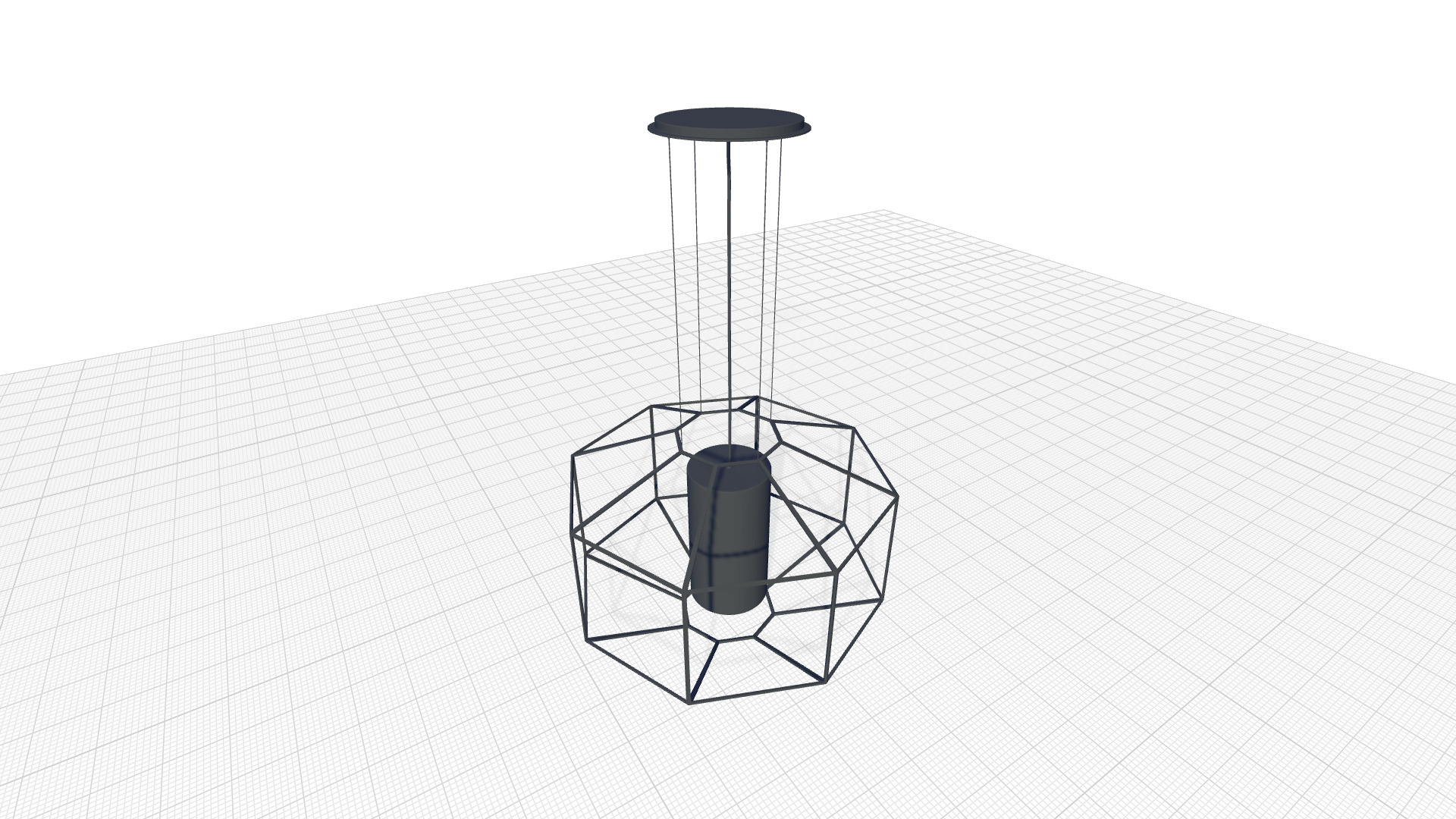 Westerberg Geometric Pendant 3D model_1