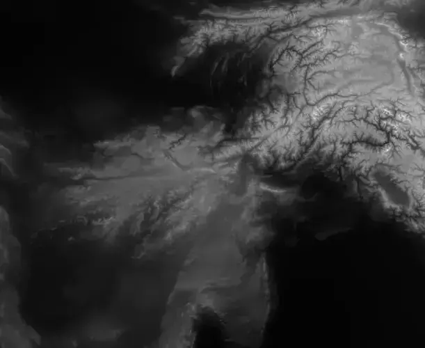 Afghanistan High resolution 22k displacement height 3D geometry Texture