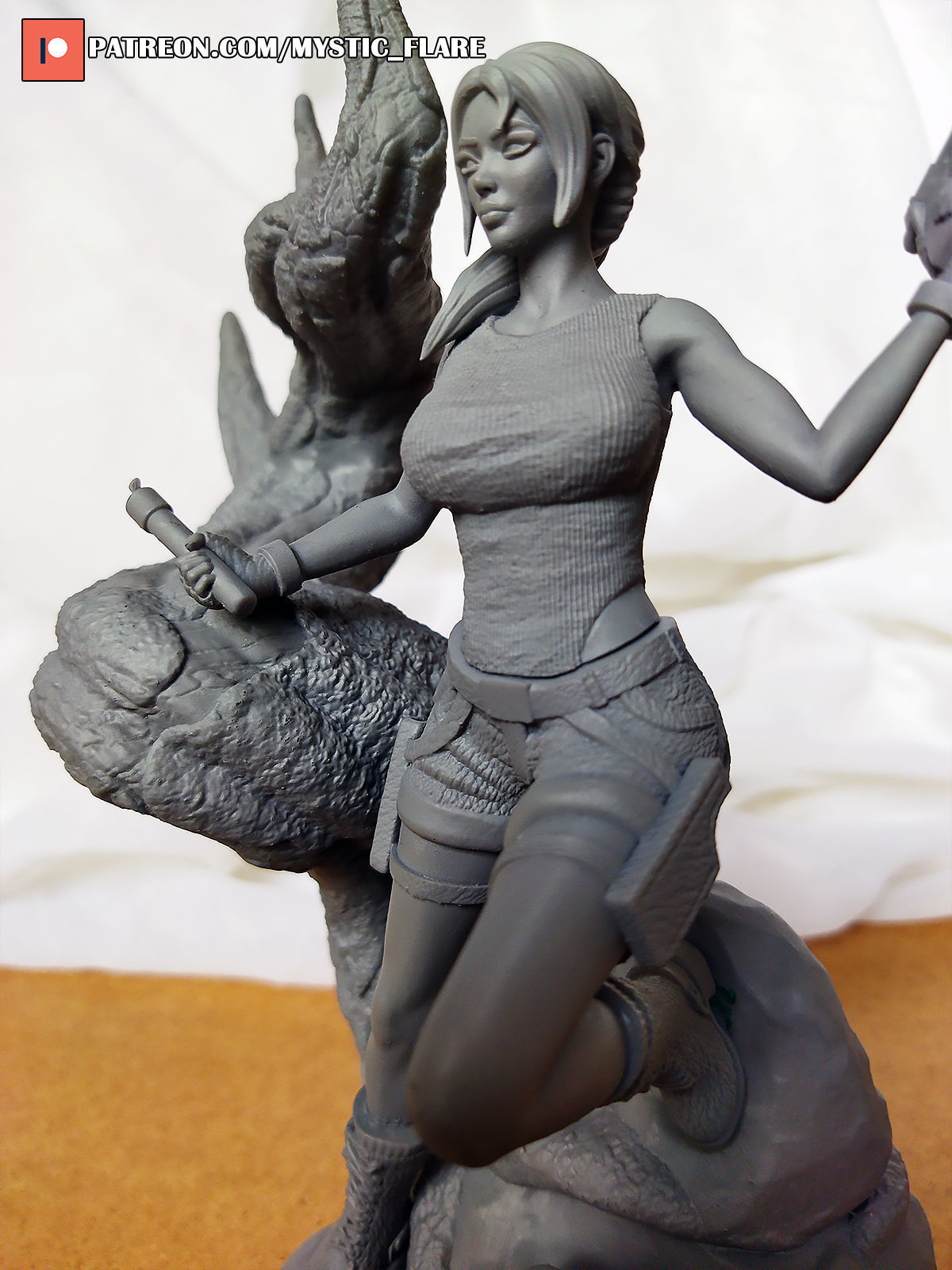 Lara Croft Tomb Raider 3D print model_11