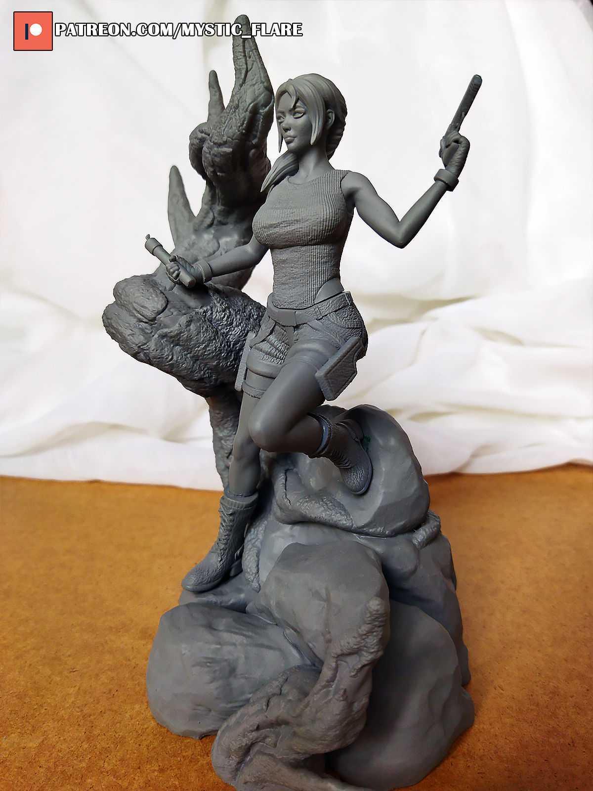 Lara Croft Tomb Raider 3D print model_10