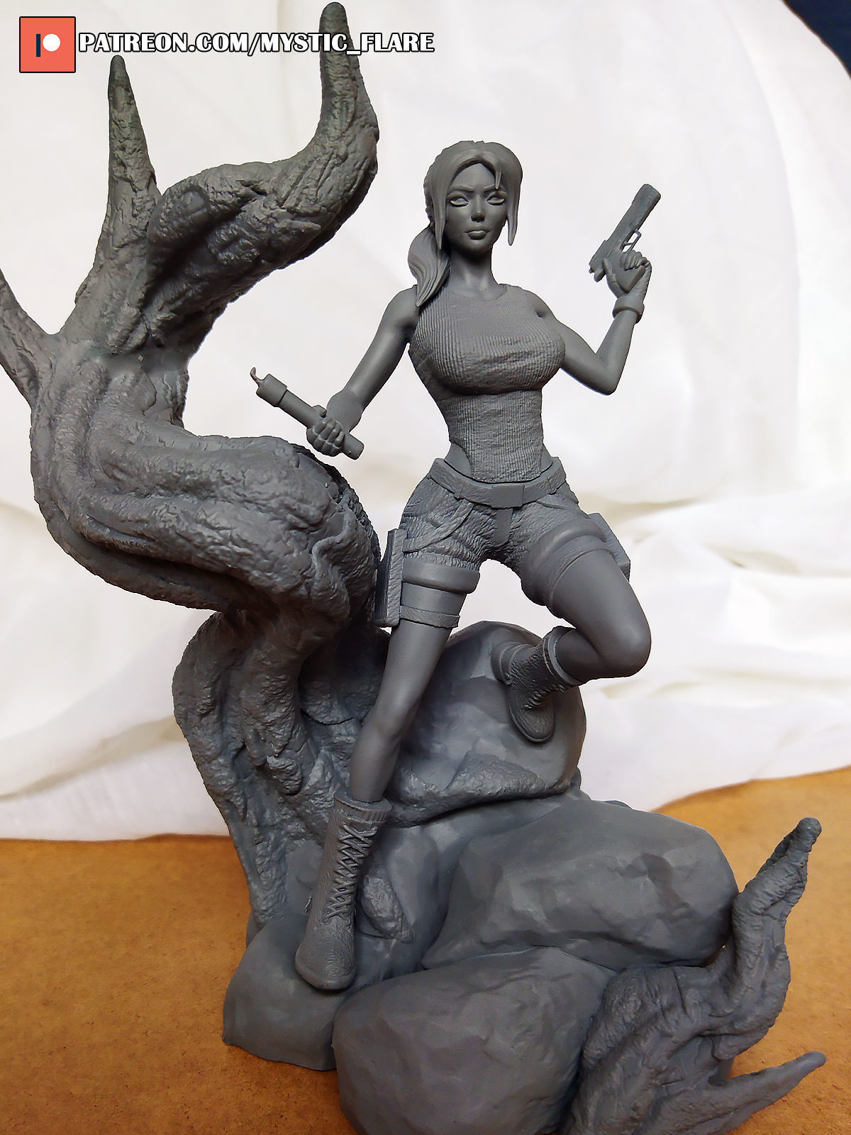 Lara Croft Tomb Raider 3D print model_8