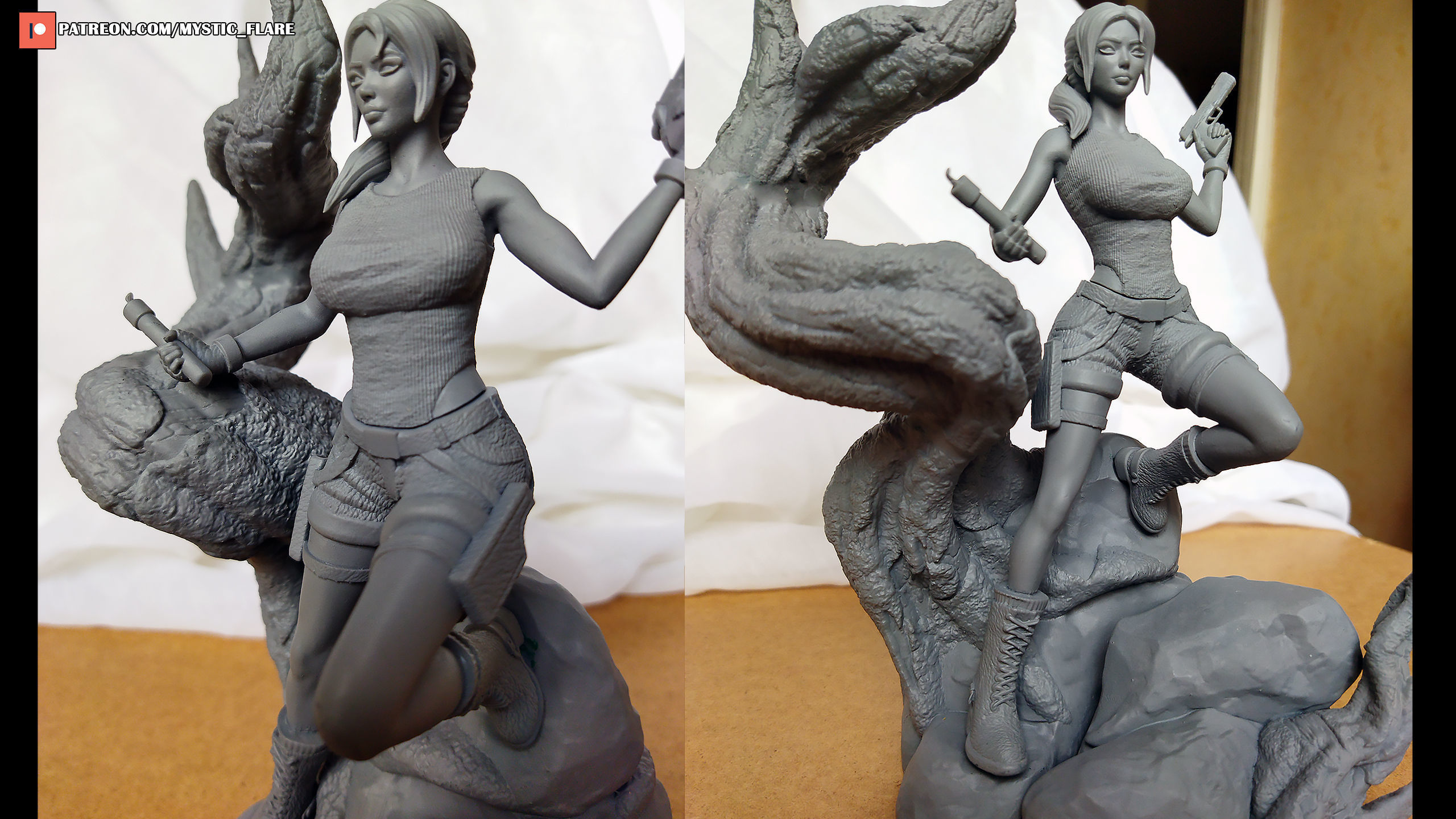 Lara Croft Tomb Raider 3D print model_6