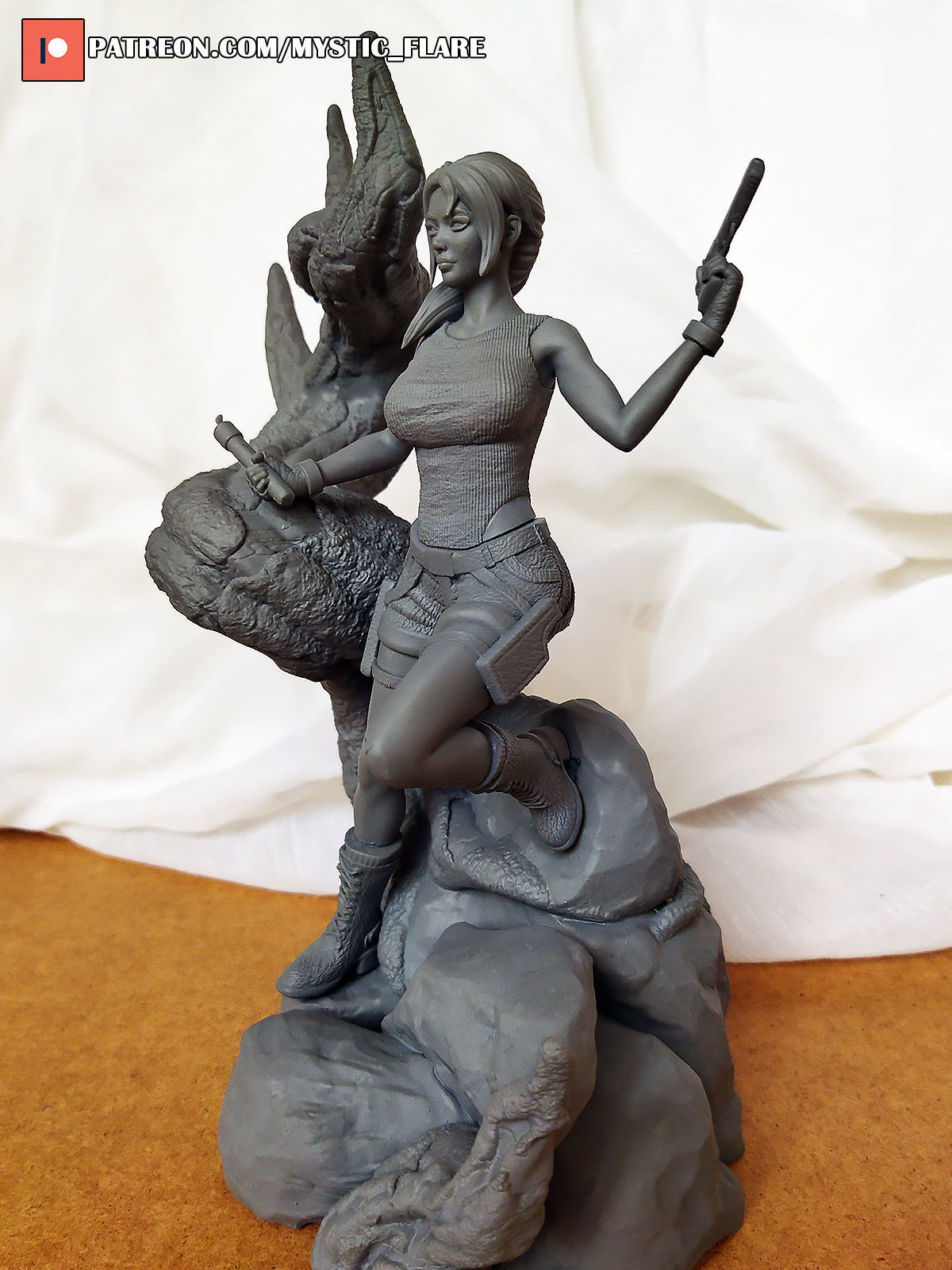Lara Croft Tomb Raider 3D print model_14
