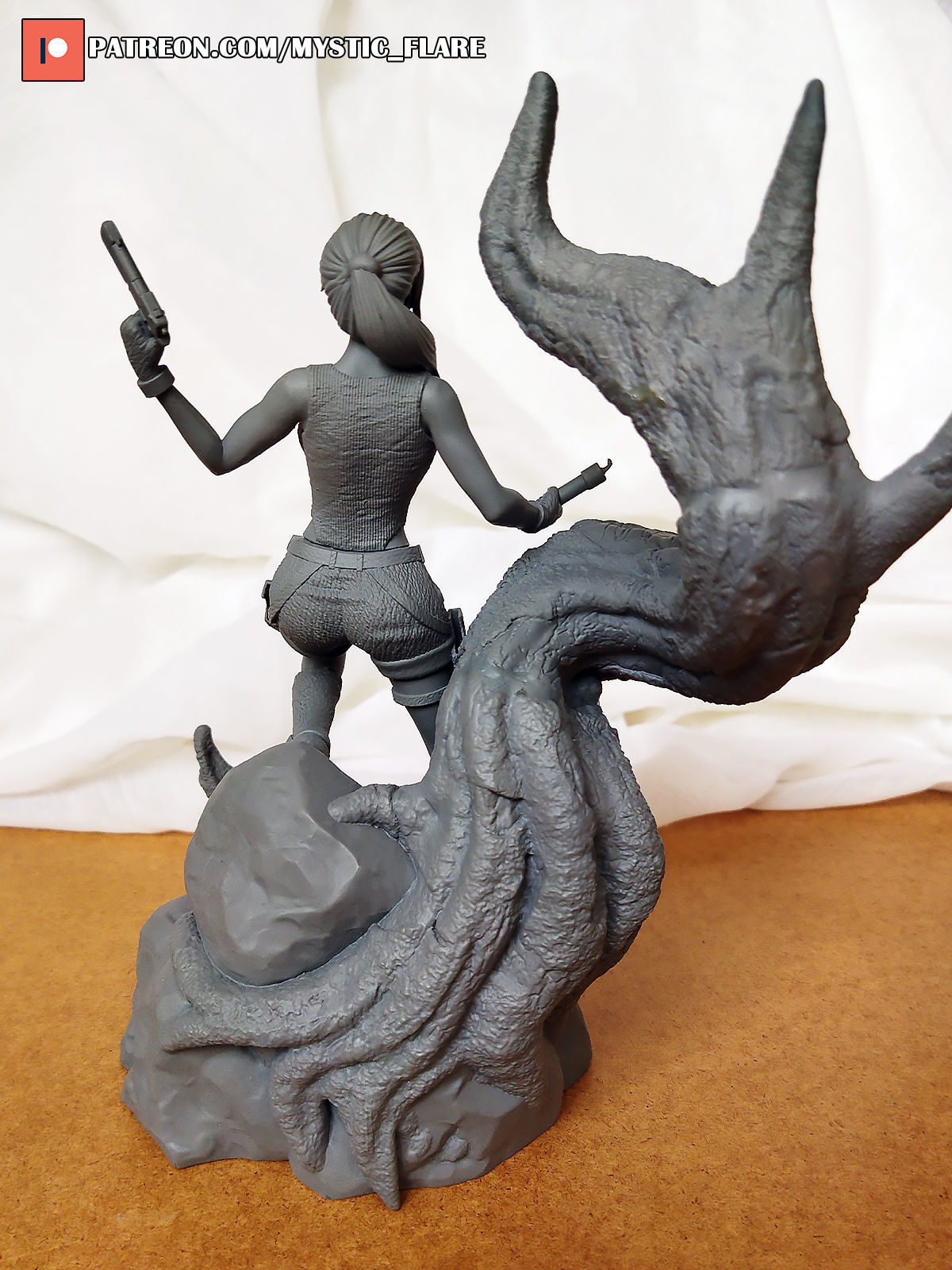 Lara Croft Tomb Raider 3D print model_17