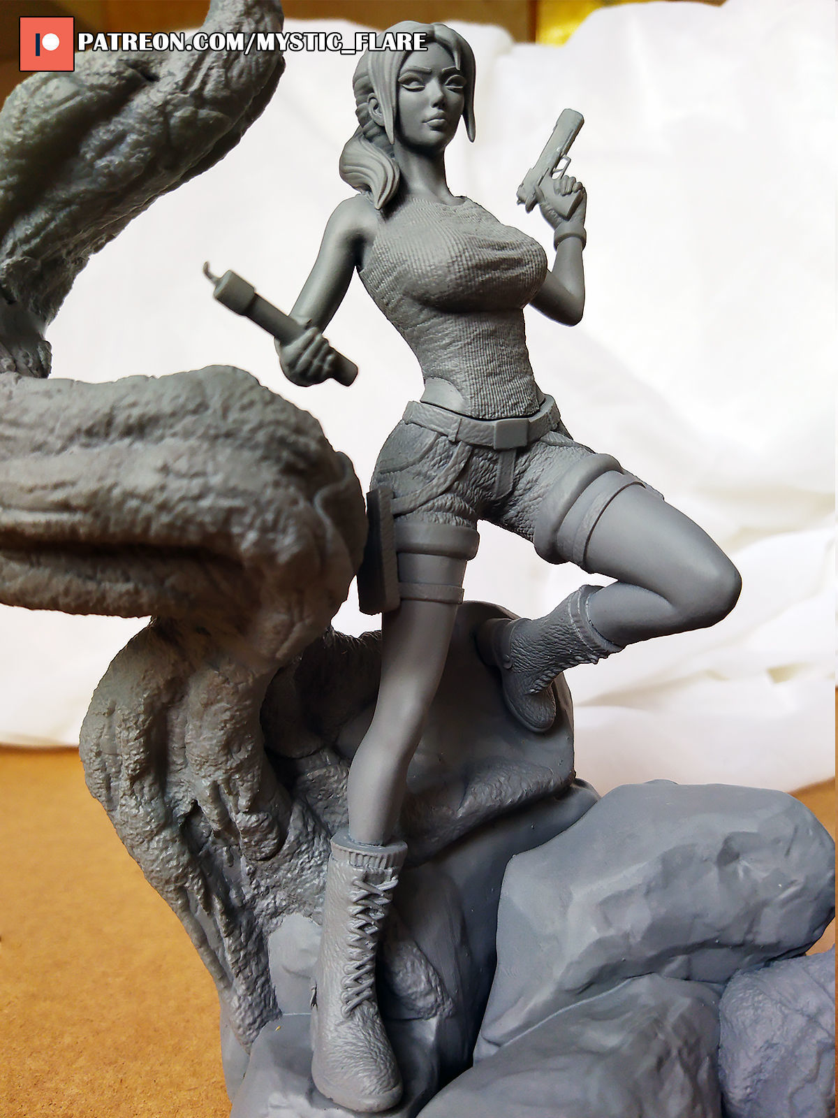 Lara Croft Tomb Raider 3D print model_19