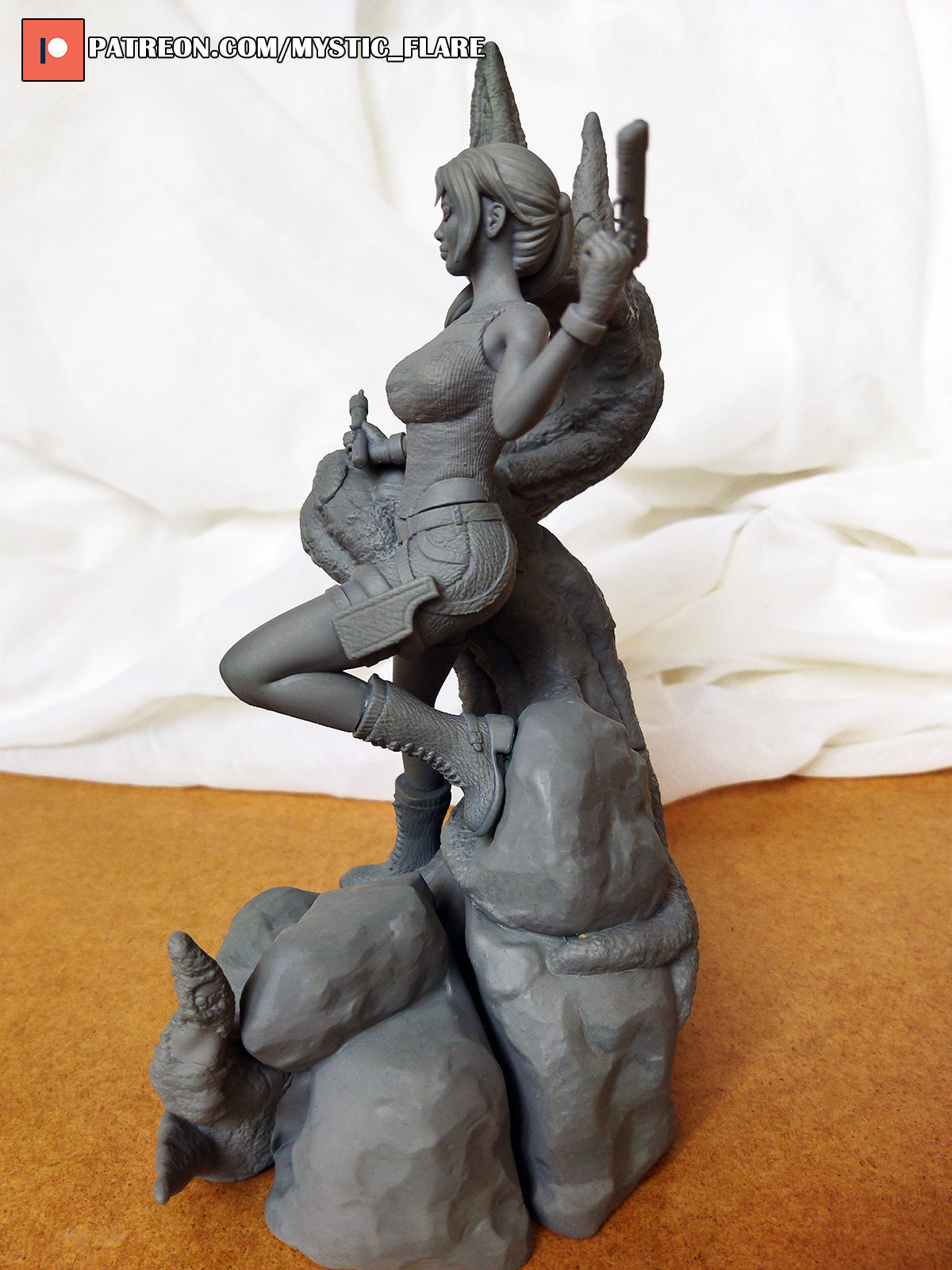 Lara Croft Tomb Raider 3D print model_15