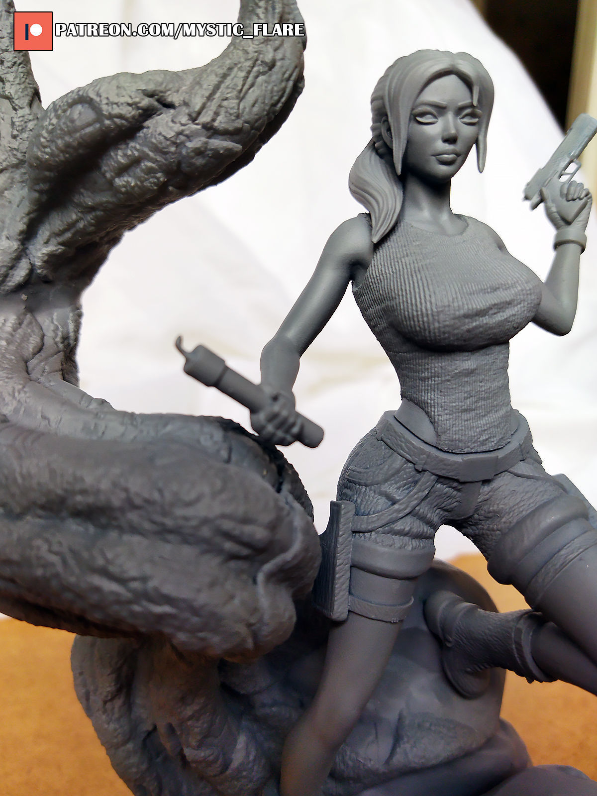 Lara Croft Tomb Raider 3D print model_20