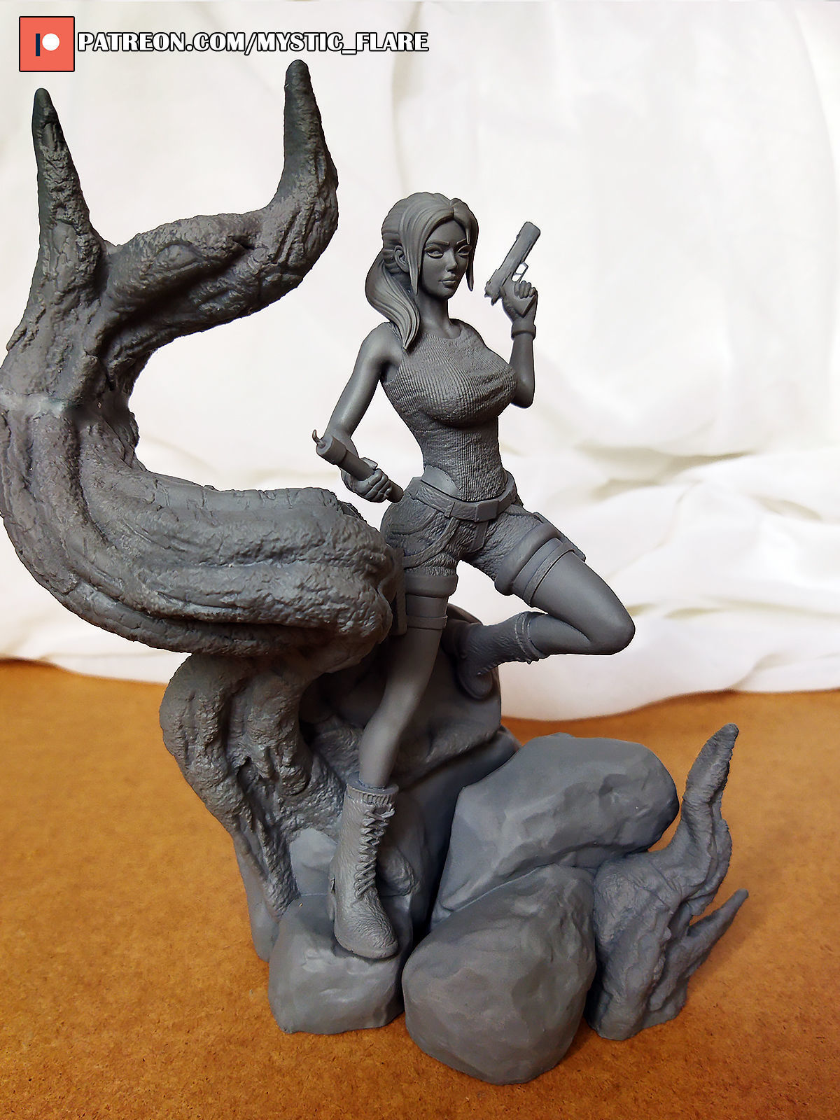 Lara Croft Tomb Raider 3D print model_18