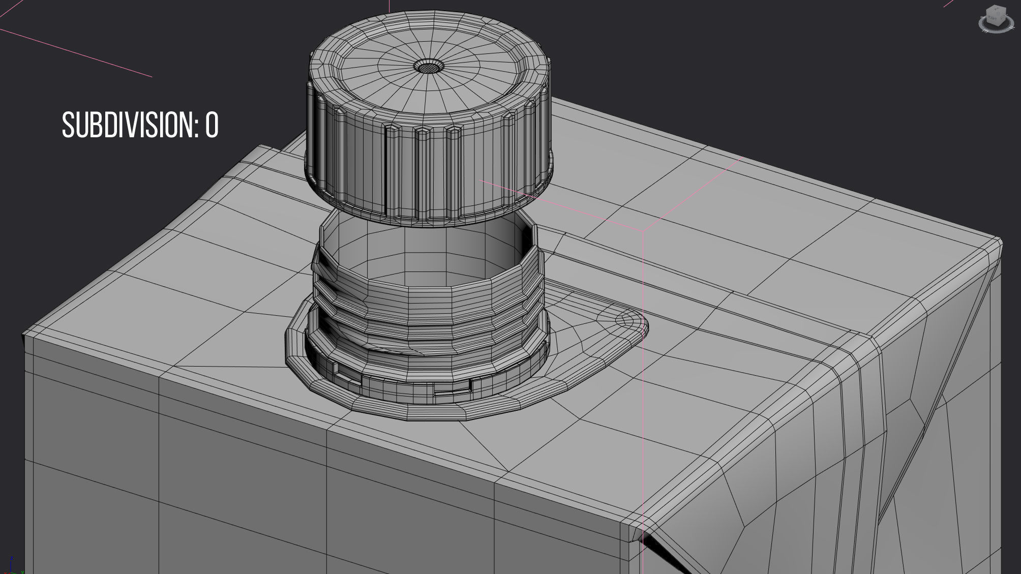 Milk Carton Package 1L 3D model 3D model_13