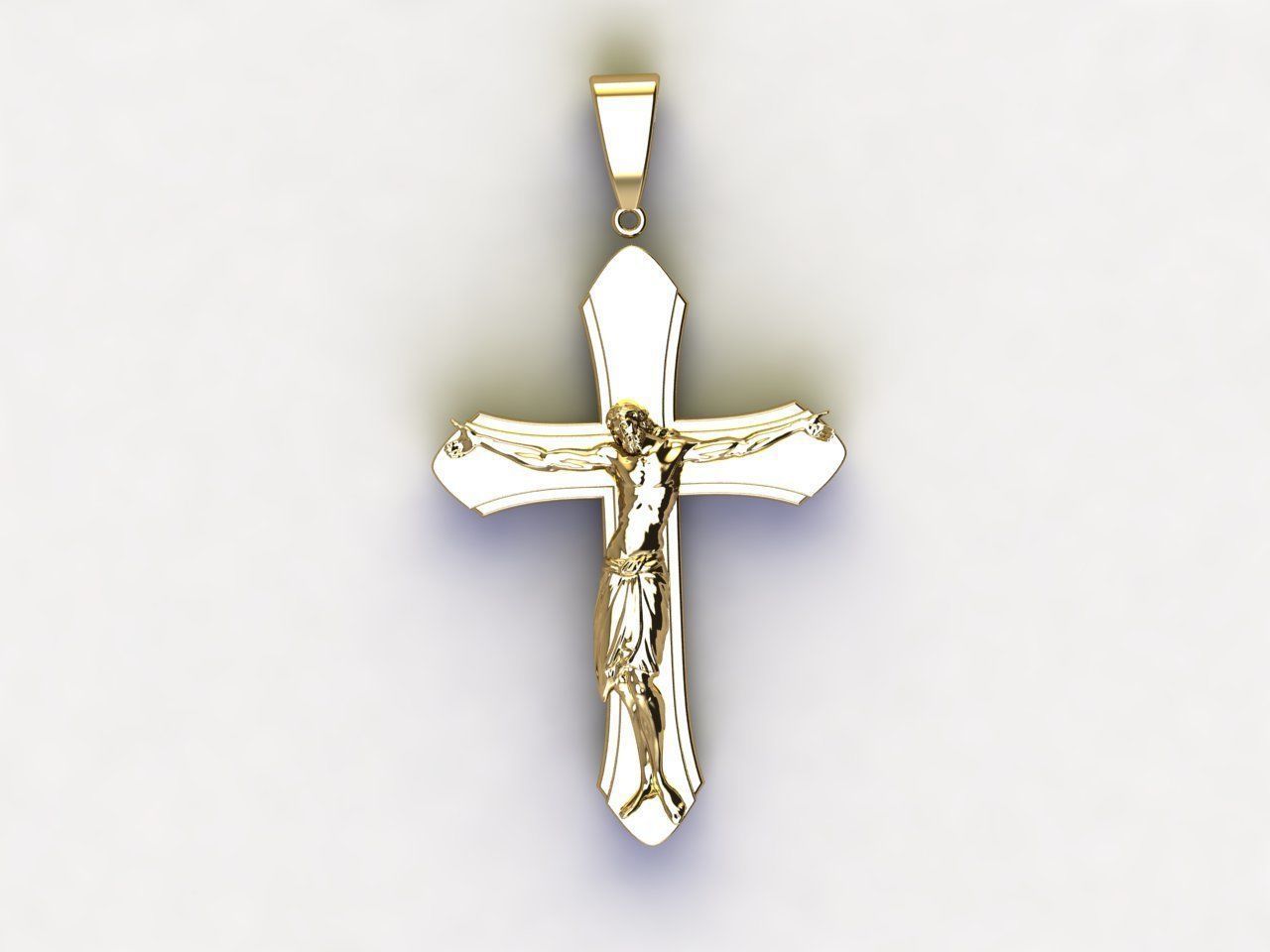 Jesus Pendant new design 2022 3D model_5