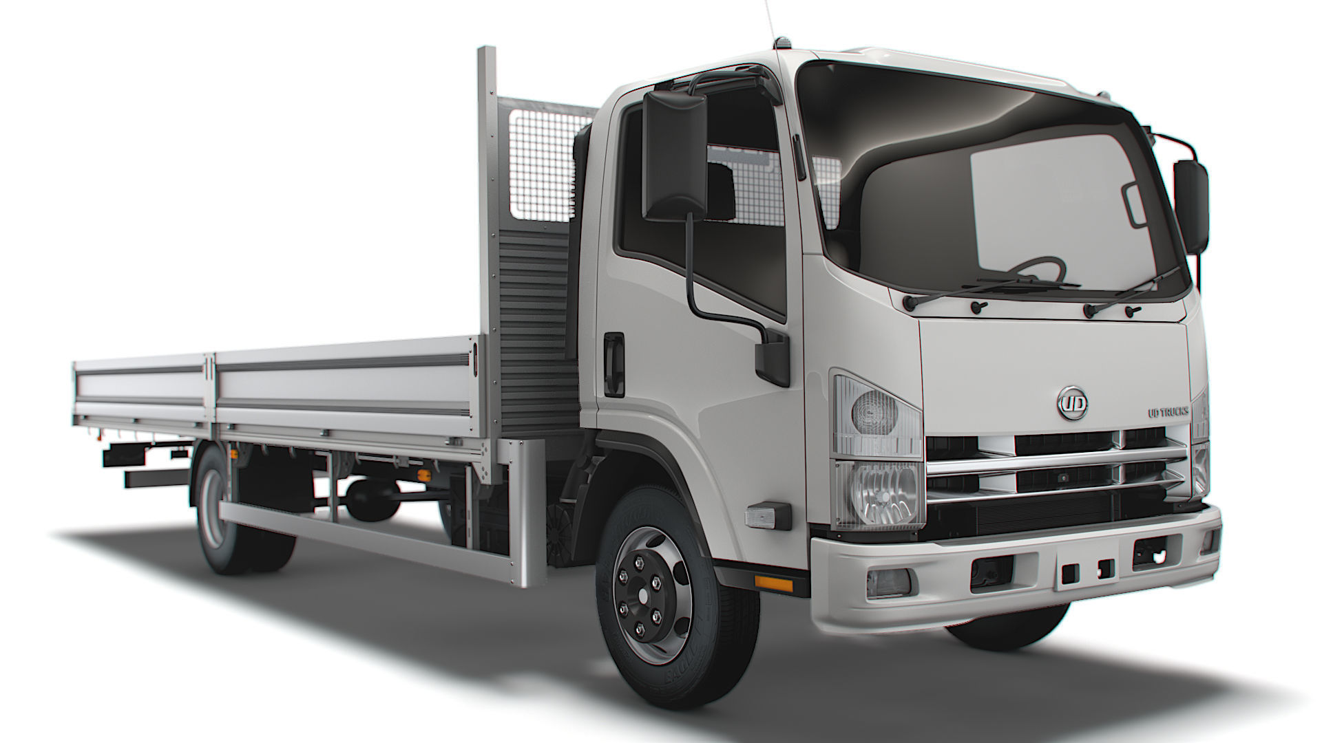 UD Truck Condor Rigid body truck 2021 3D model | CGTrader